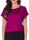 Malwee - Blusa Feminina Malwee 1000132926 00004-Preta - variação: 00914-Fucsia