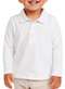 Malwee - Camisa Polo Infantil Menino Malwee 1000053469 60000-Grafite - variação: 00001-Branco