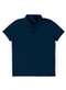 Malwee - Camiseta Polo Infantil Menino Malwee 1000111119 00001-Branco - variação: 02023-Azul-Marinho