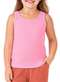 Malwee - Camiseta Regata Infantil Menina Malwee 1000101810 02183-Rosa - variação: 02183-Rosa
