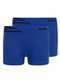 Lupo - Kit com 2 Cuecas Infantil Boxer Lupinho 132-002 Preto-Branco - variação: Azul