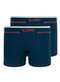 Lupo - Kit com 2 Cuecas Infantil Boxer Lupinho 137-010 Azul - variação: Marinho