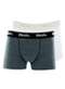 Mash - Kit com 2 Cuecas Infantil Boxer Mash 190.03 Cinza-Branco - variação: Cinza-Branco