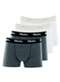Lupo - Kit com 4 Cuecas Infantil Boxer Mash 190.03 Cinza - variação: Cinza-Branco