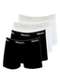 Lupo - Kit com 4 Cuecas Infantil Boxer Mash 190.03 Cinza - variação: Preto-Branco