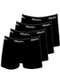 Lupo - Kit com 4 Cuecas Infantil Boxer Mash 190.03 Cinza - variação: Preto