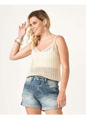 regata tricot feminina