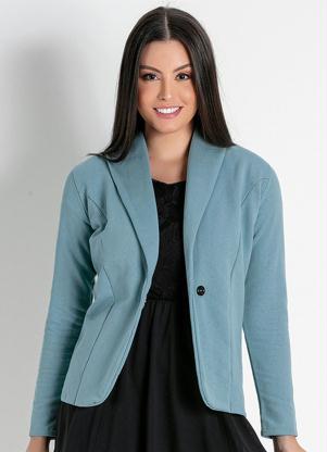 Blazer com Punhos (Verde) Moda Evang�lica