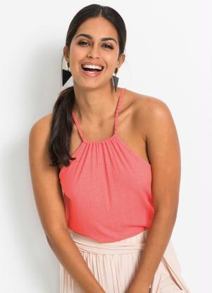 Blusa Decote Nadador (Laranja)