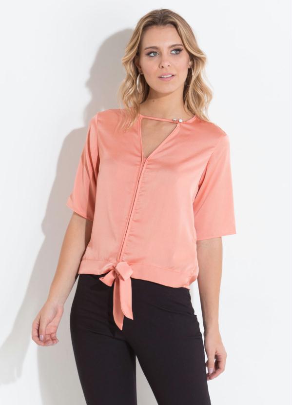 blusa de coral