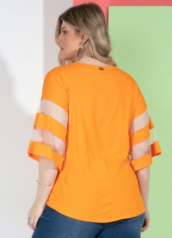 blusa laranja