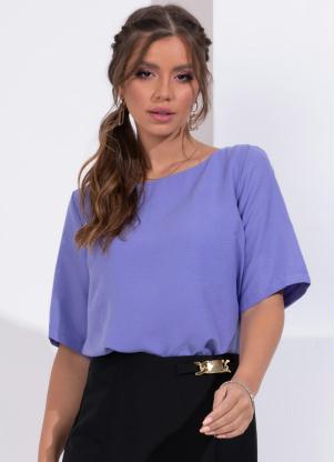 Blusa (Lil�s) Mangas 3/4