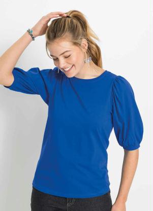 Blusa Mangas Bufantes (Azul) Blusa Mangas Bufantes (Azul)