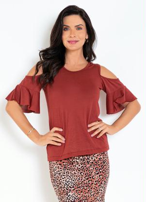 Blusa (Telha) com Babado Moda Evangélica Blusa (Telha) com Babado Moda Evangélica