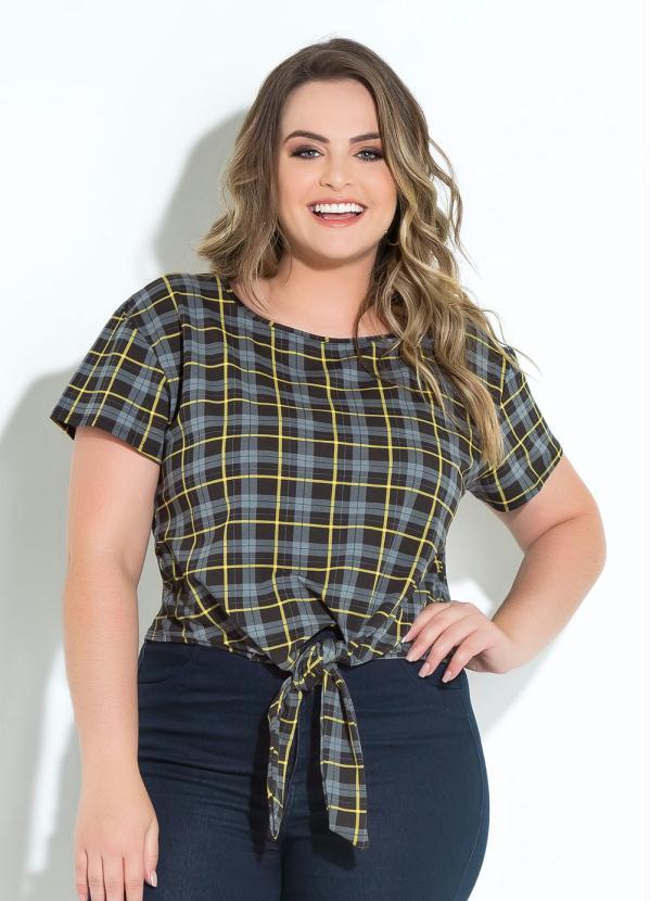 quero ver blusa xadrez