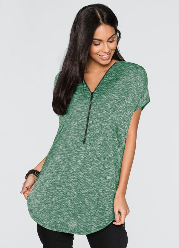 Blusa Alongada (Verde)