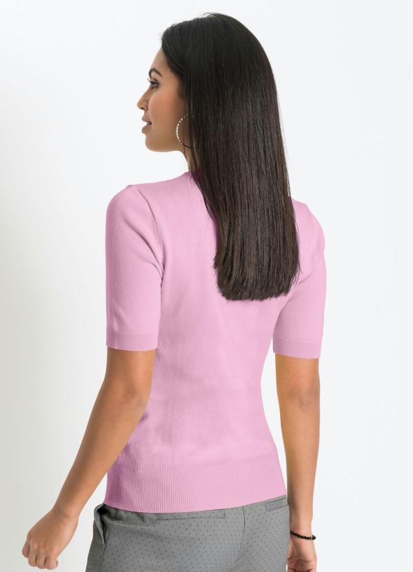 blusas rosa chiclete