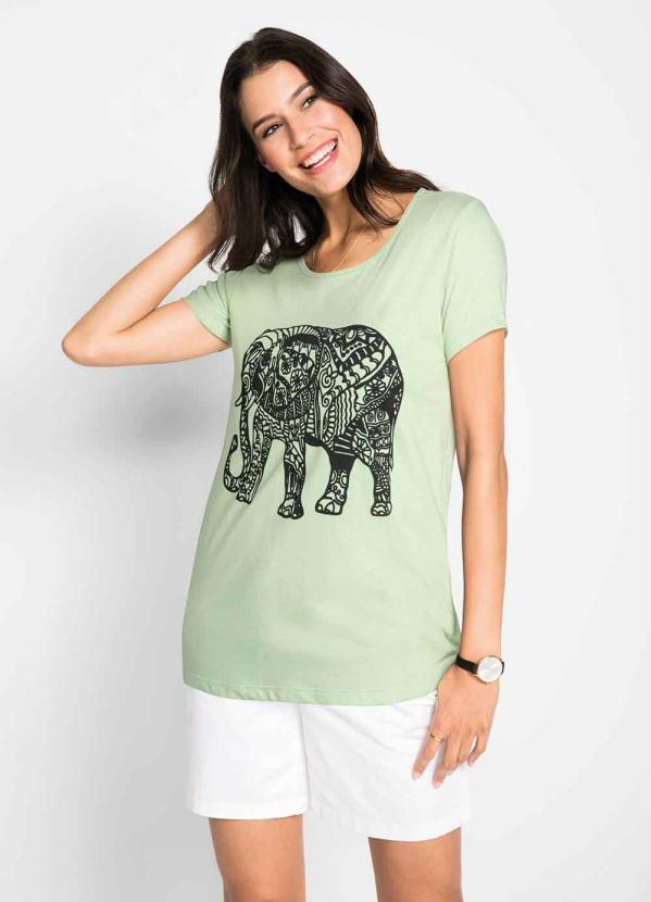 Blusa Estampada (Verde Candy)