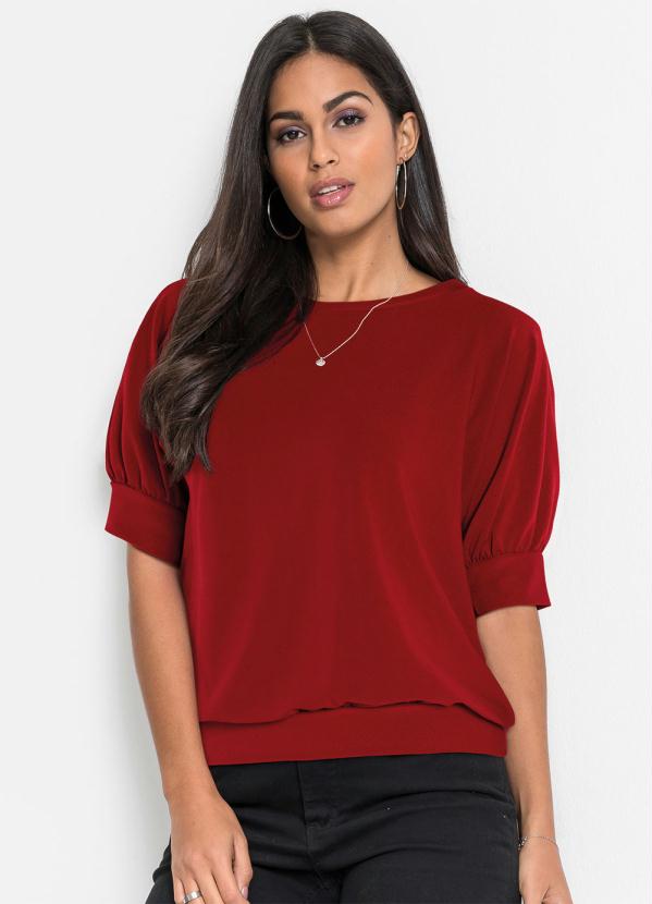 Blusa Manga Bufante (Bord�)