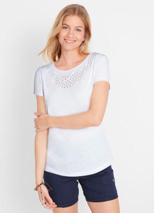 Blusa Manga Curta (Branca)