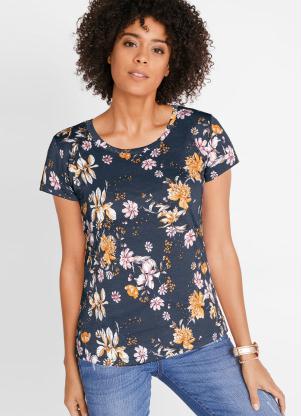 Blusa Manga Curta (Floral Campestre)