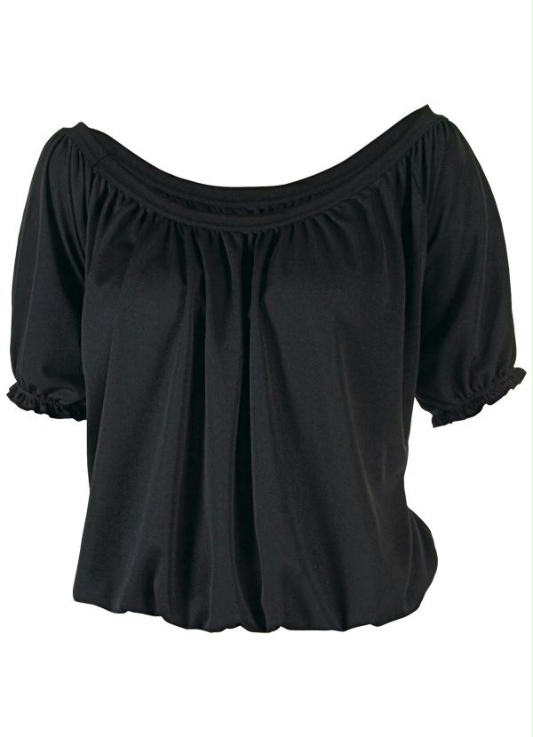 modelo blusa preta