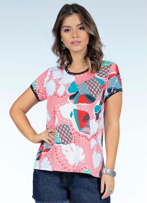 blusa tropical