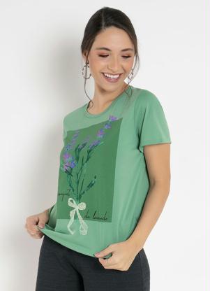 Blusa (Verde) com Estampa Rovitex