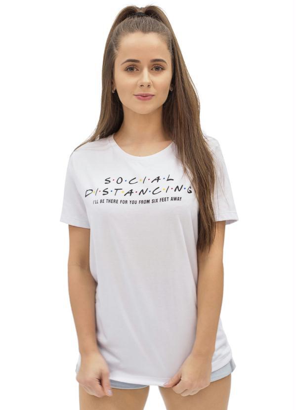 T shirt feminina estampada Clearance