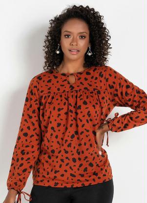 Blusa com Gota (Manga Ferrugem) Blusa com Gota (Manga Ferrugem)