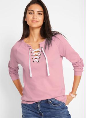 Blusa de Moletinho com Amarração (Rosê) Blusa de Moletinho com Amarração (Rosê)