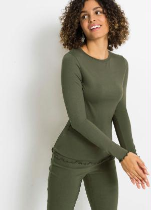 Blusa Manga Longa (Verde Militar)