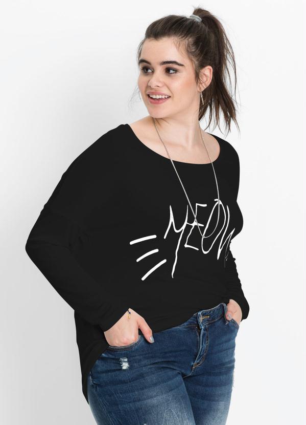 blusa oversized