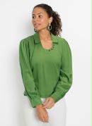 Camisa Decote U Verde 