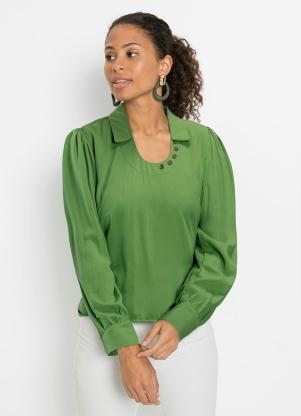Camisa Decote U (Verde)
