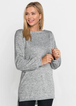 Casaco Mullet Mangas Longas (Mescla Escuro)