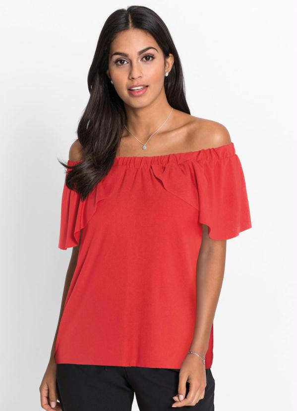 Blusa Ombro a Ombro (Vermelha)