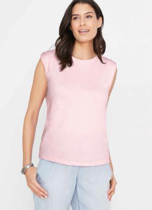 Blusa Decote Costas com Amarra��o (Rosa Claro)