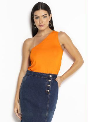 Blusa um Ombro S� (Laranja)