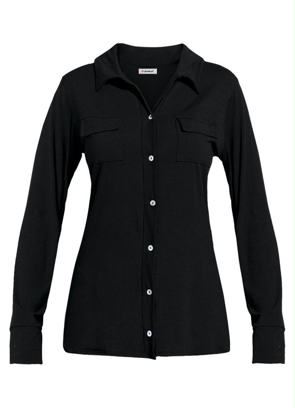 camisas femininas pretas