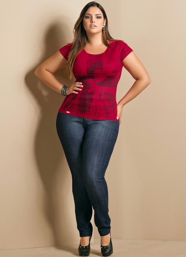 look feminino plus size