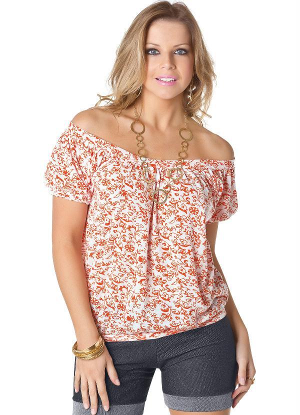 modelo de blusinha ciganinha