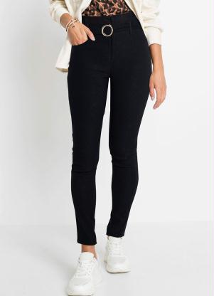 Cal�a Bengaline com Cinto (Preta)