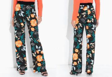 Cal�a Estampada Floral Dark