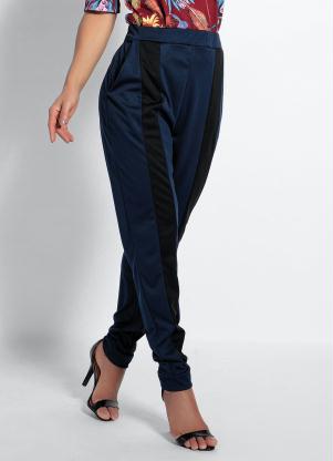 Cal�a (Marinho e Preta) com Bolsos