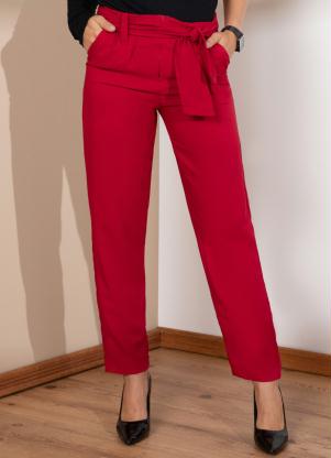 Cal�a (Vermelha) Clochard com Bolsos