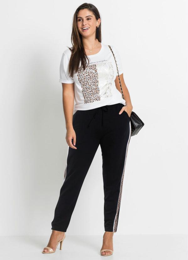 listra lateral para calça