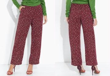 Cal�a Mini Floral Com Bolsos Funcionais