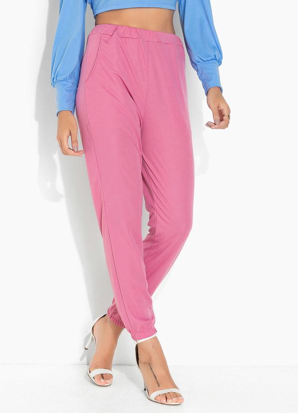 Cal�a (Rosa) com Bolsos Funcionais