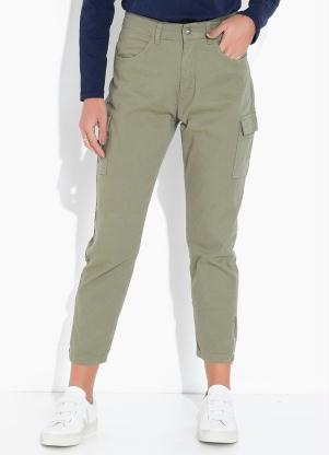 Cal�a Jeans Cargo (Verde)